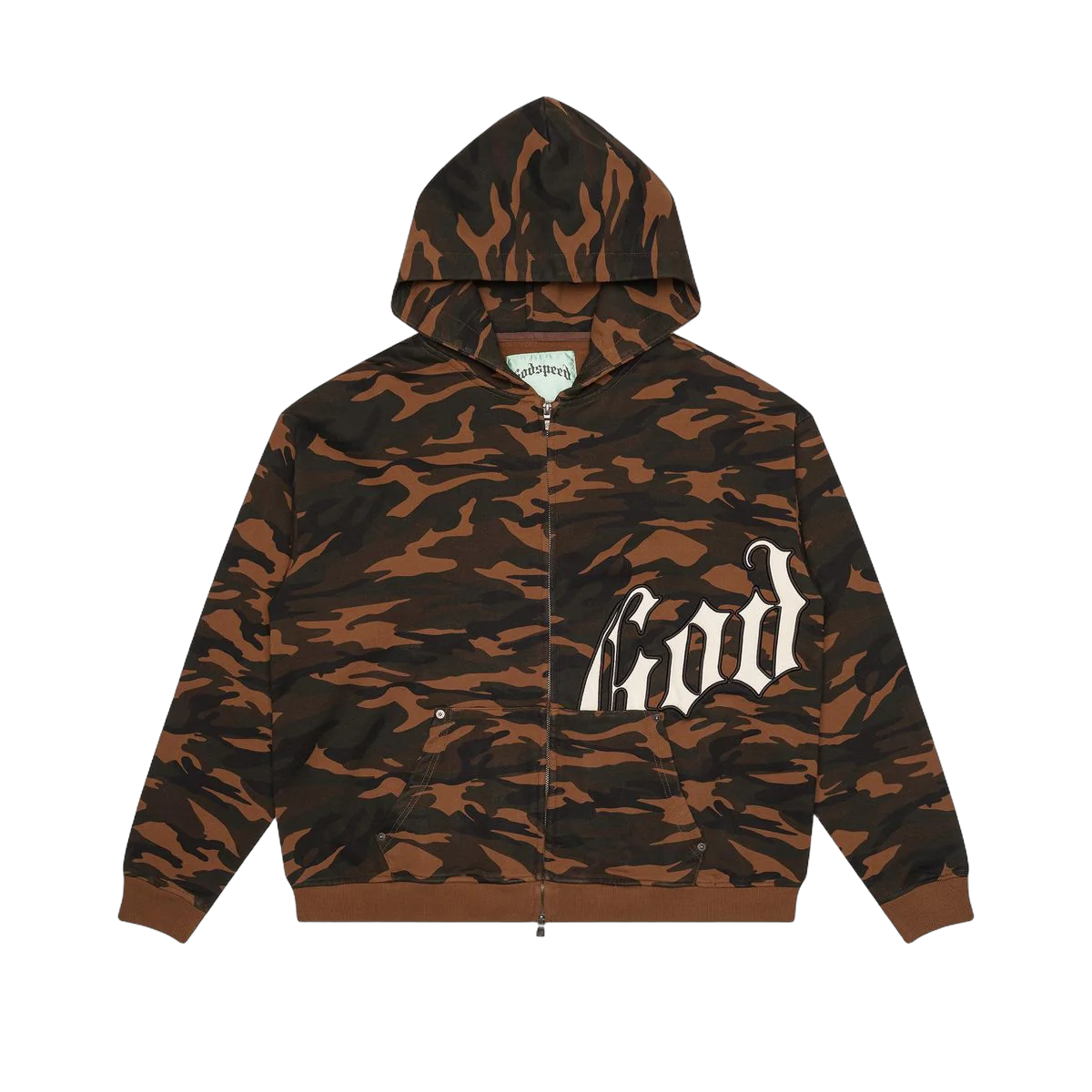 *Set As Sold* GodSpeed OG Logo Sweatsuit (Brown Camo)