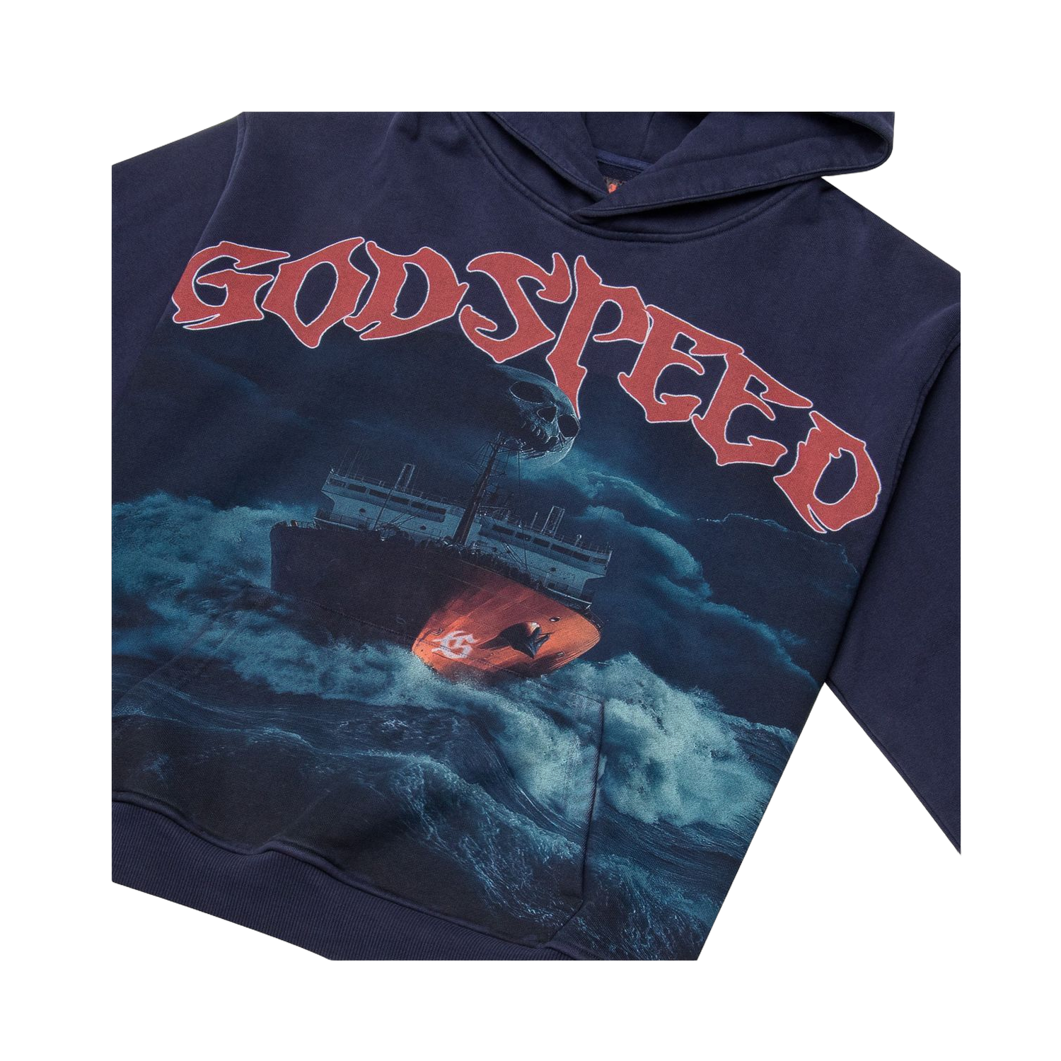 GodSpeed Seasick Hoodie (Navy)