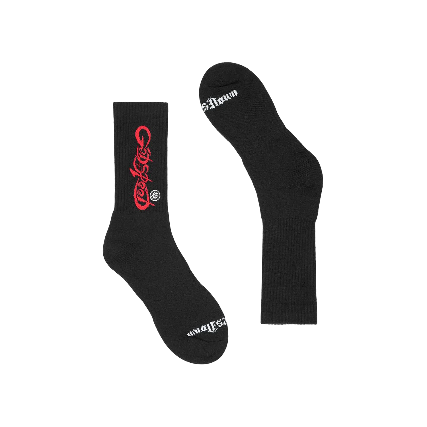 Godspeed New Age Logo Socks 'Black/Red'