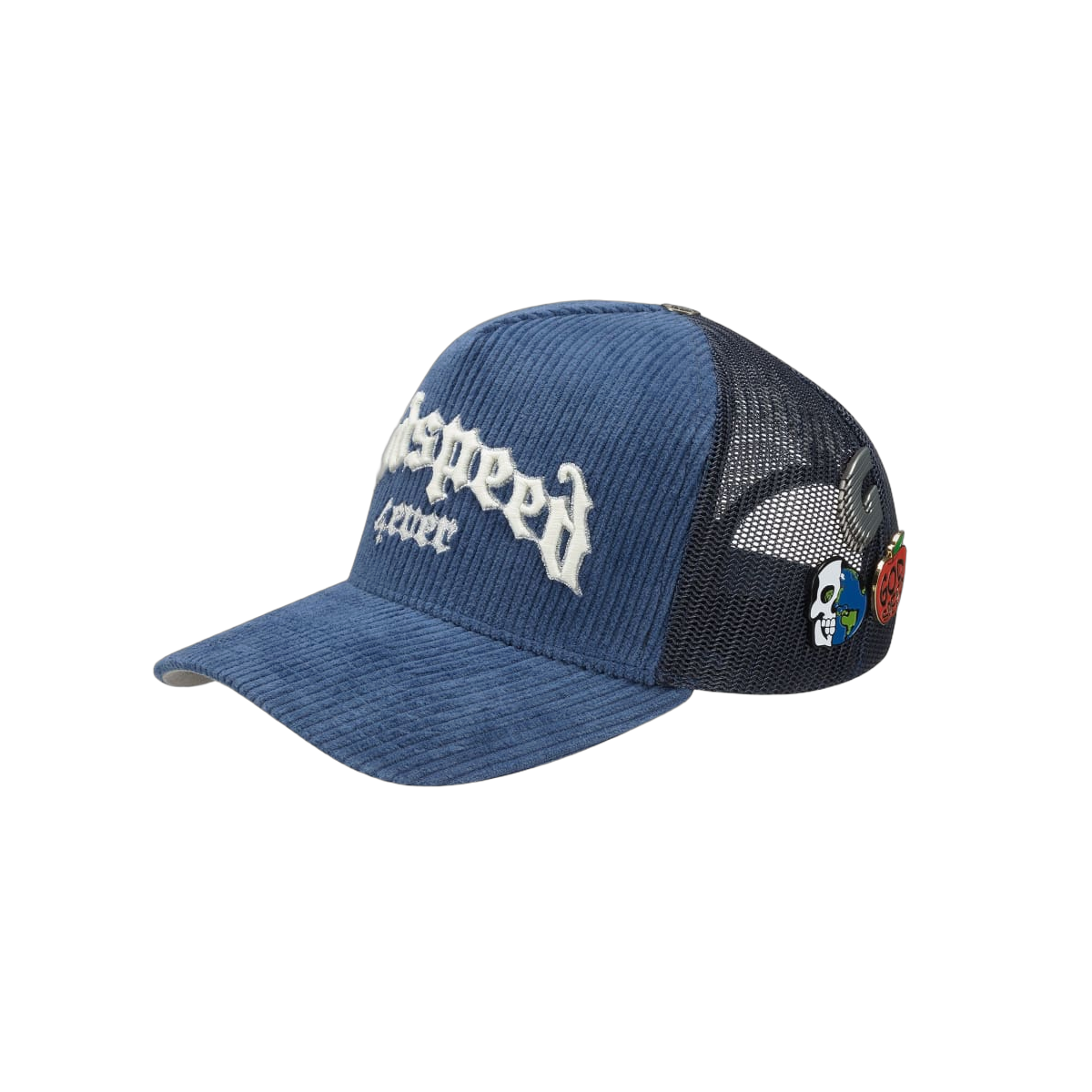 GodSpeed GS FOREVER TRUCKER HAT (Saphire Corduroy)