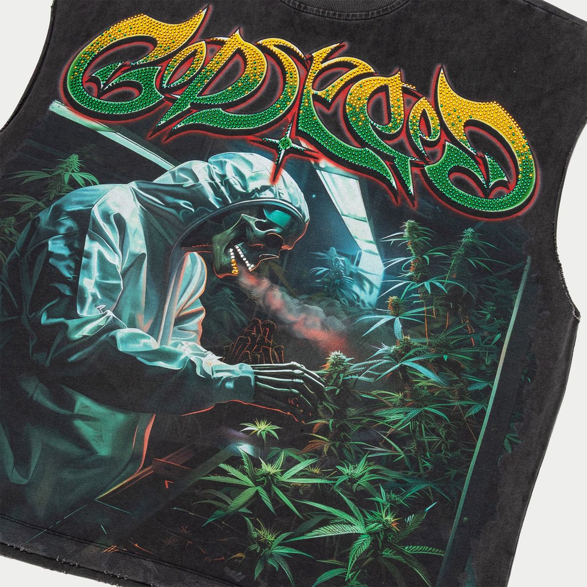 Godspeed 420 Indoor VVS Sleeveless Grey Wash