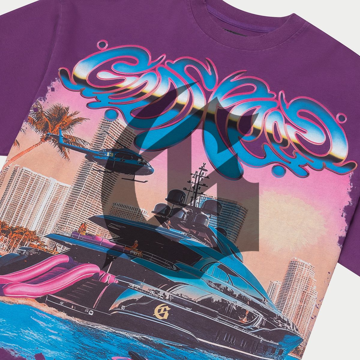 Godspeed Memento Vivere Tee Grape