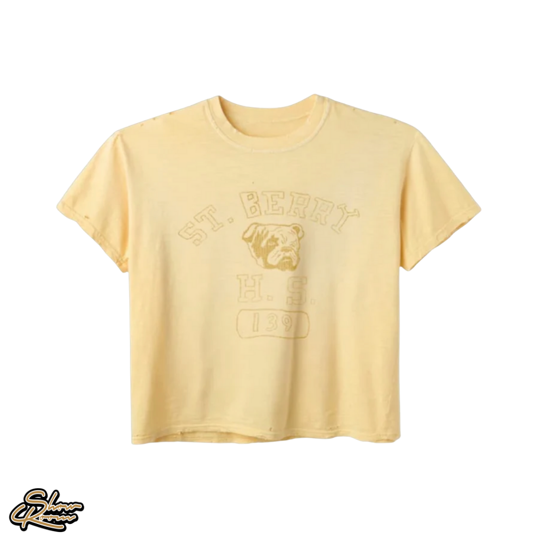 GV Gallery St. Berry Tee "Yellow"