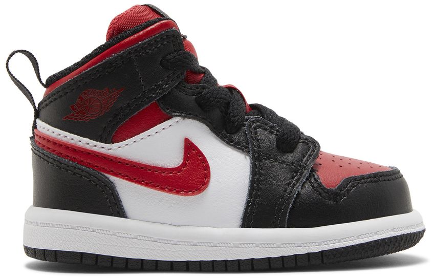 Air Jordan 1 Mid TD 'Black Fire Red'