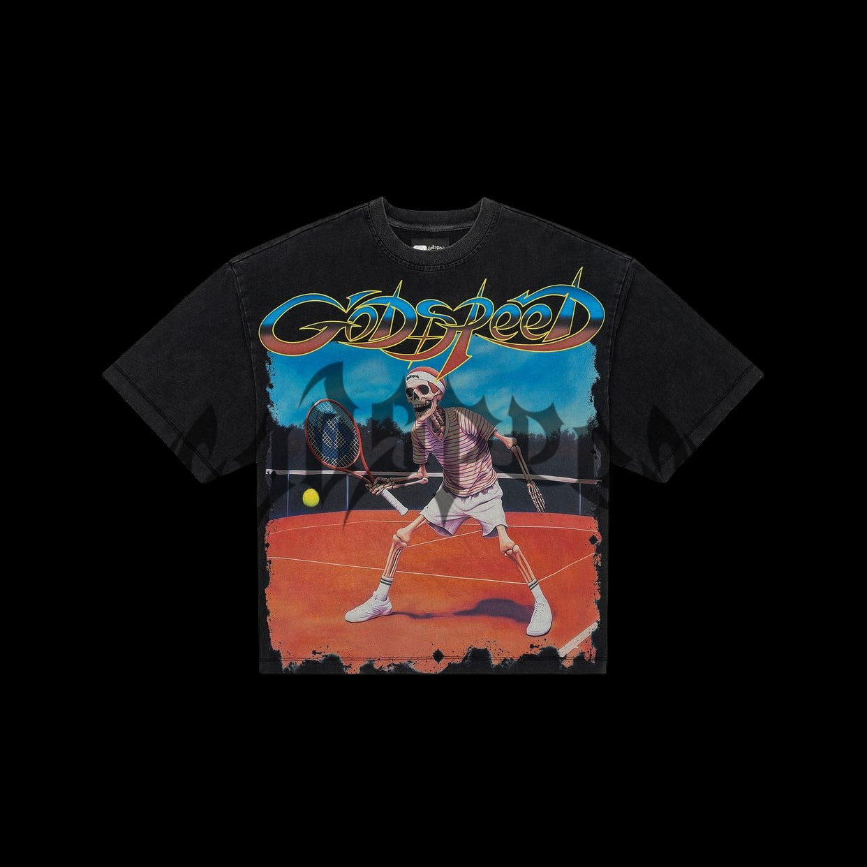 Godspeed Top Spin Tee Black