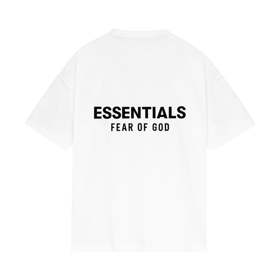 Essentials Bright White SS25 Tee