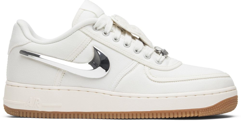 * Small Flaw* Travis Scott x Nike Air Force 1 'Sail'