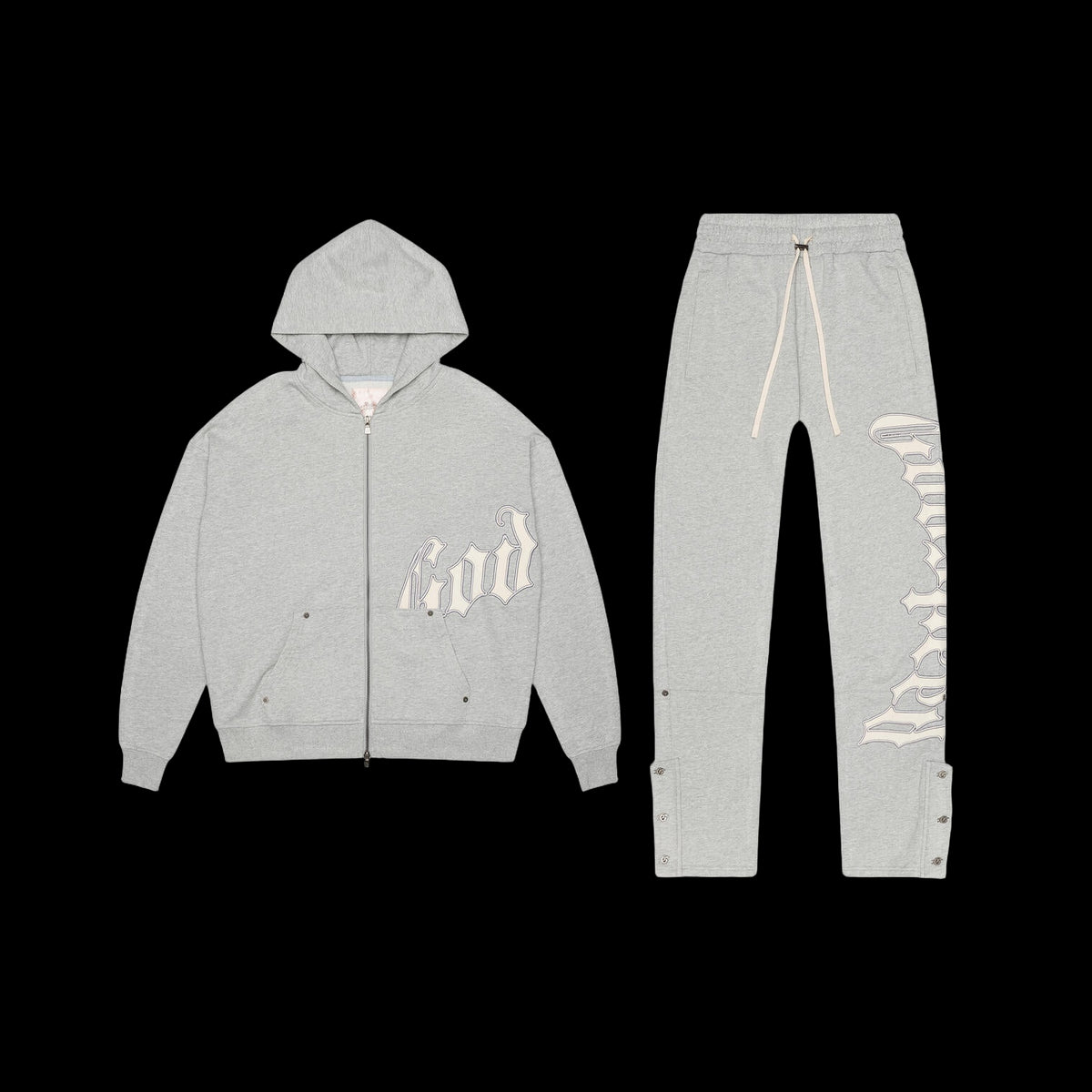 *Sold As Set* Godspeed Sweatsuit V2 Heather Grey