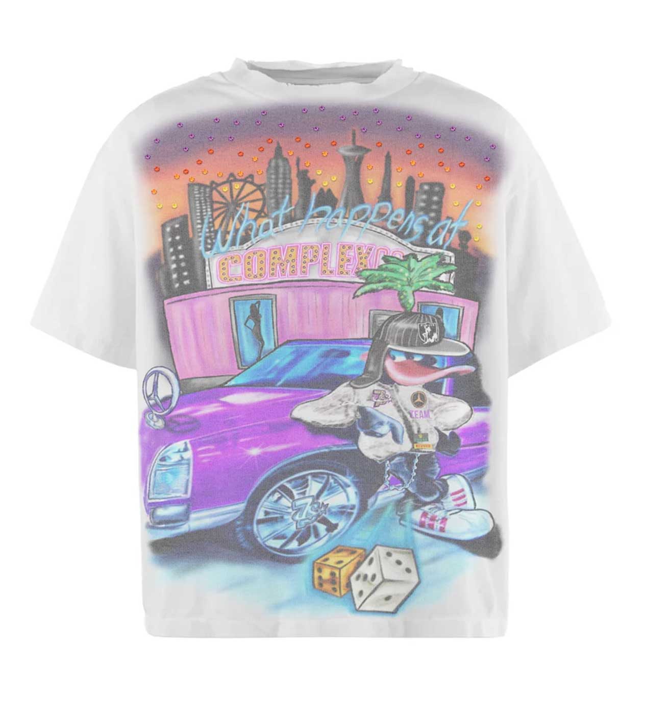TRIPLE SEVENS COMPLEX TEE WHITE