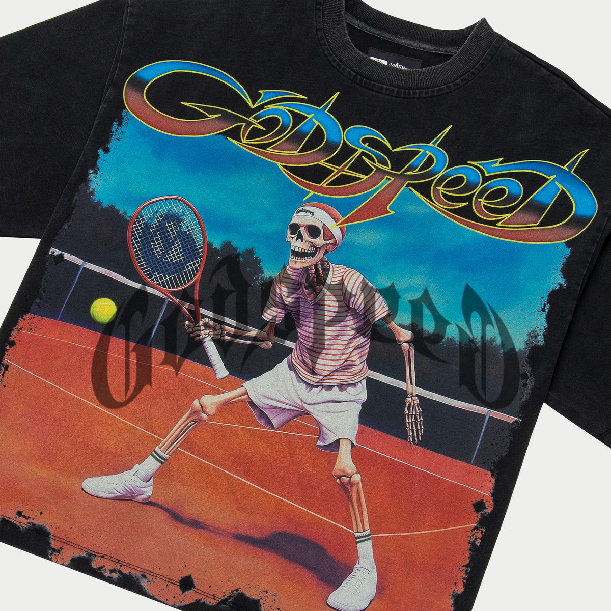 Godspeed Top Spin Tee Black