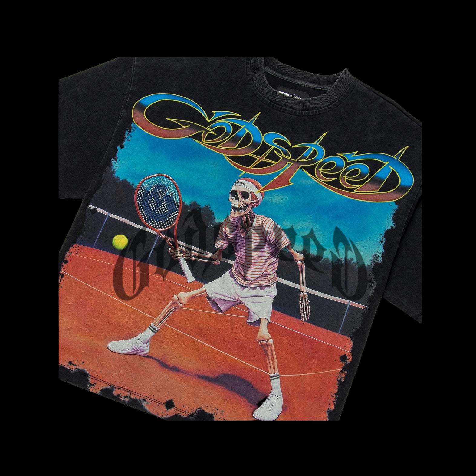 Godspeed Top Spin Tee Black