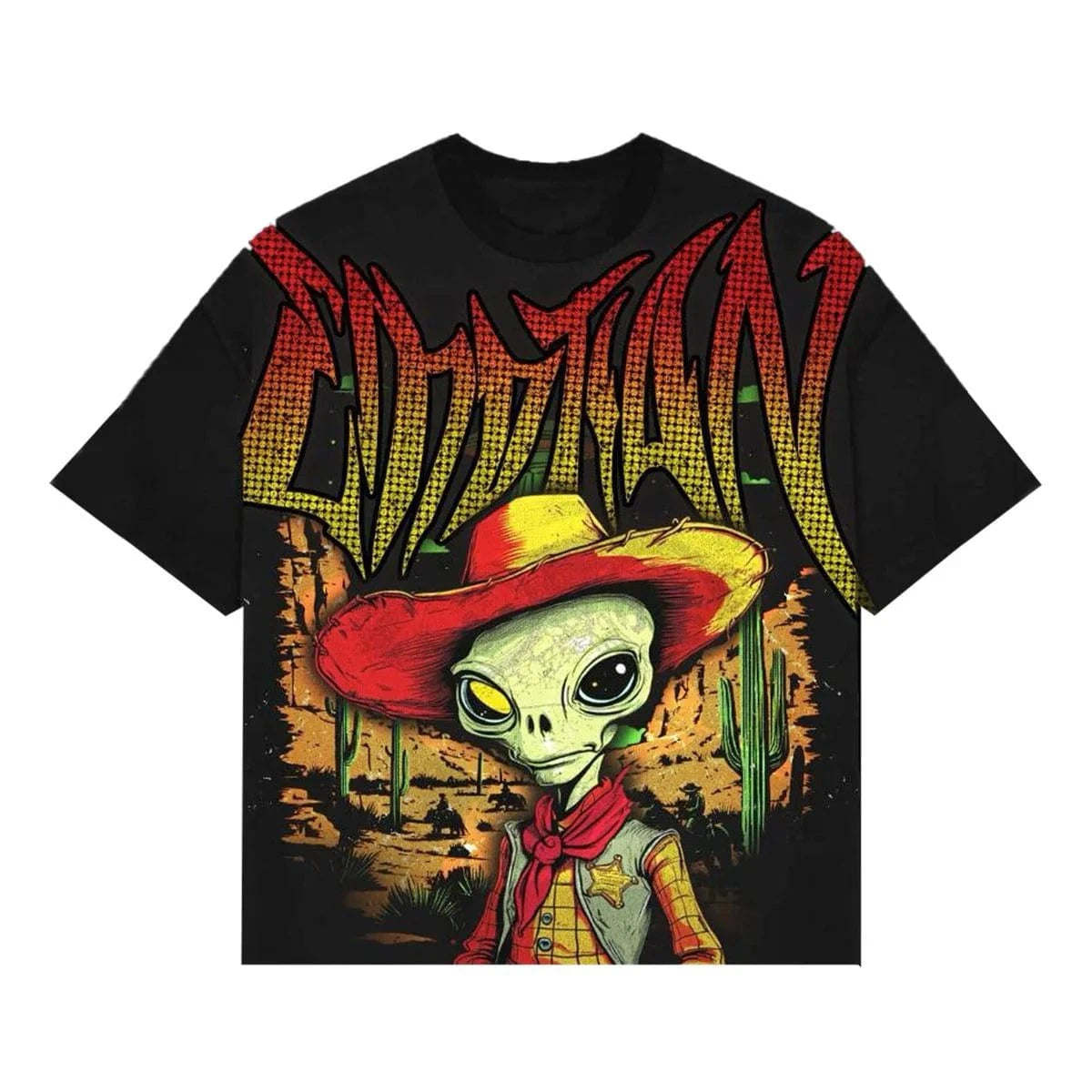 Mixed Emotion Ranger Tee Black