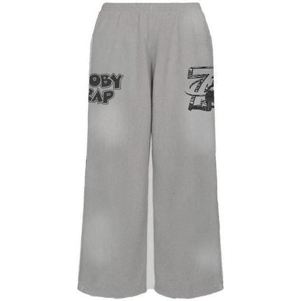 Triple Sevens x Booby Trap Trap Logo Sweatpants Grey