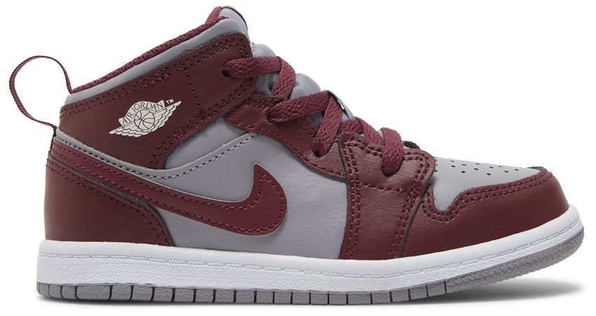 Air Jordan 1 Mid TD 'Cherrywood Red'