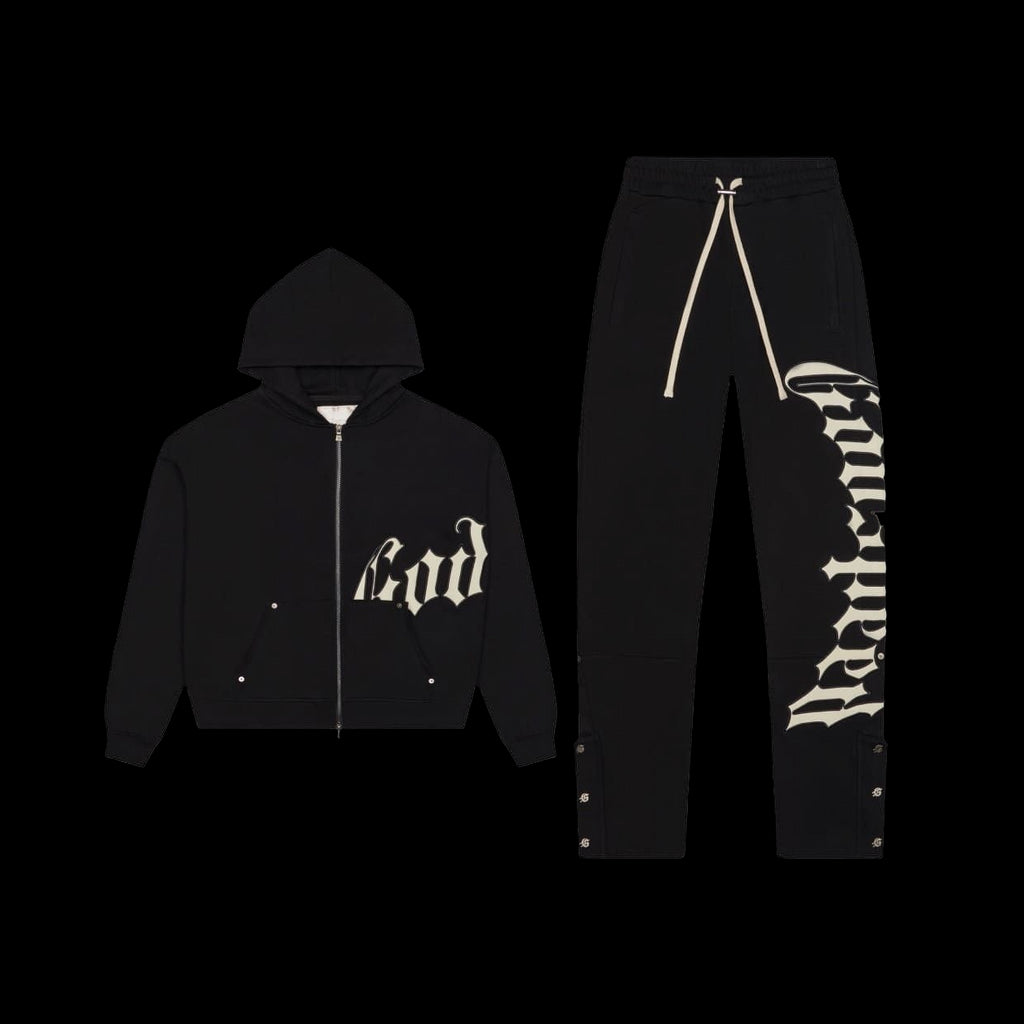 *Sold As Set* Godspeed Sweatsuit V2 Black