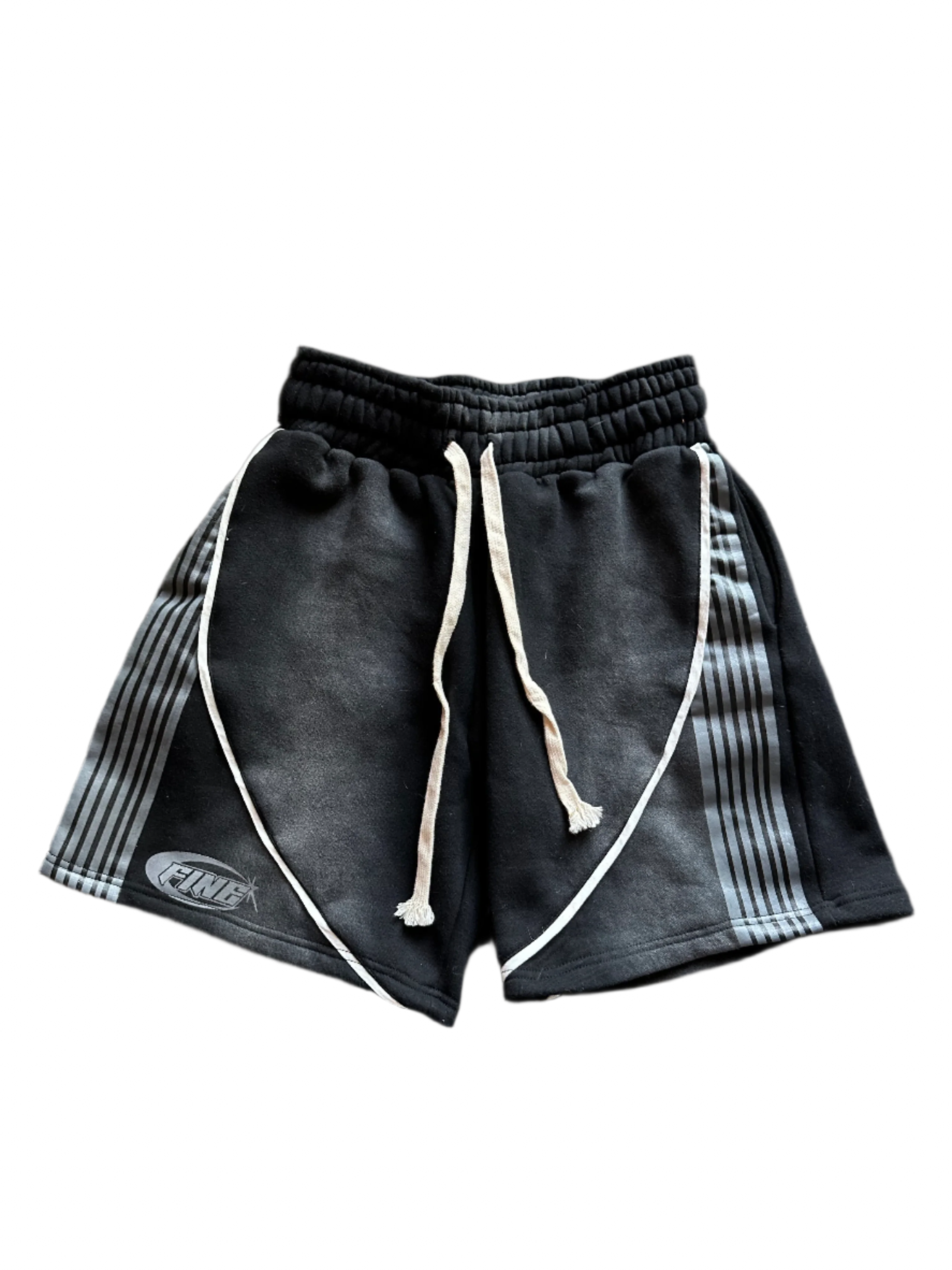 Fine Britches "Black Licorice" Racer Shorts