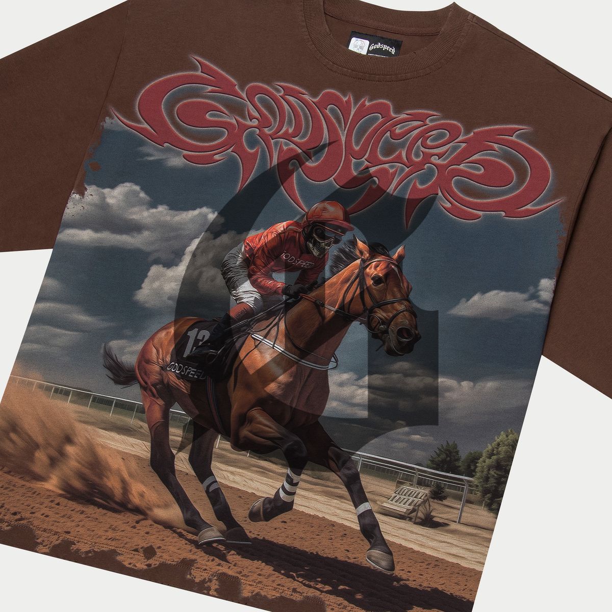 Godspeed Thoroughbred Tee Mocha