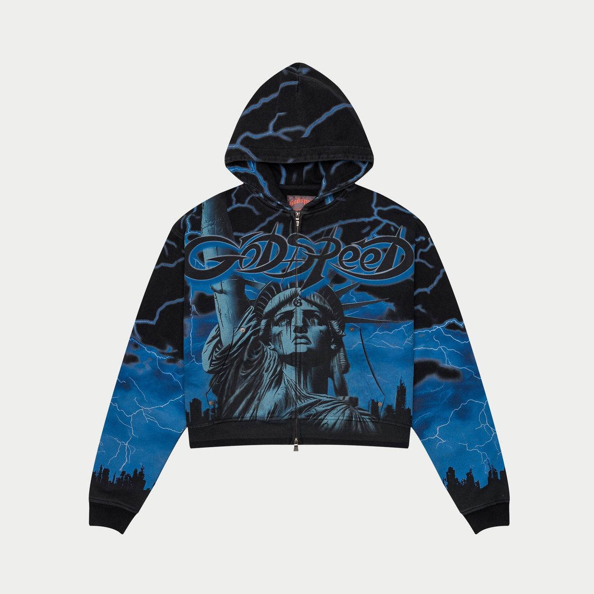GodSpeed Voltage Zip Hoodie (Blue)