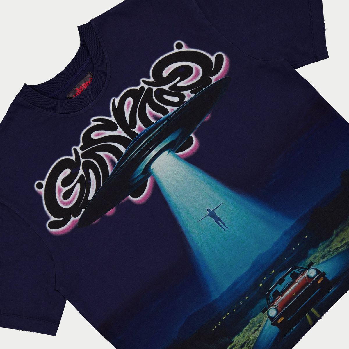 Godspeed Abduction Tee Navy