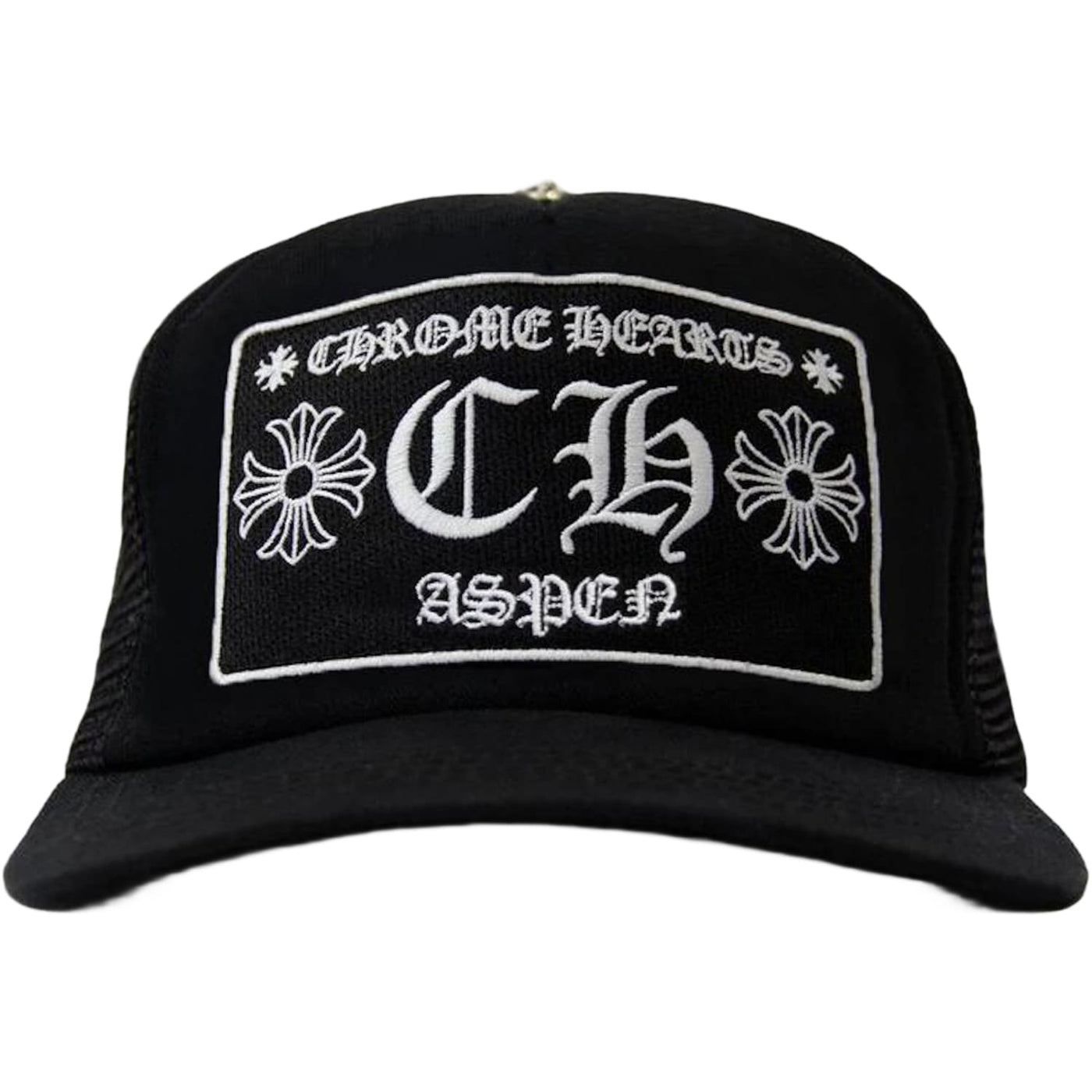 Chrome Hearts Aspen Trucker Hat Black