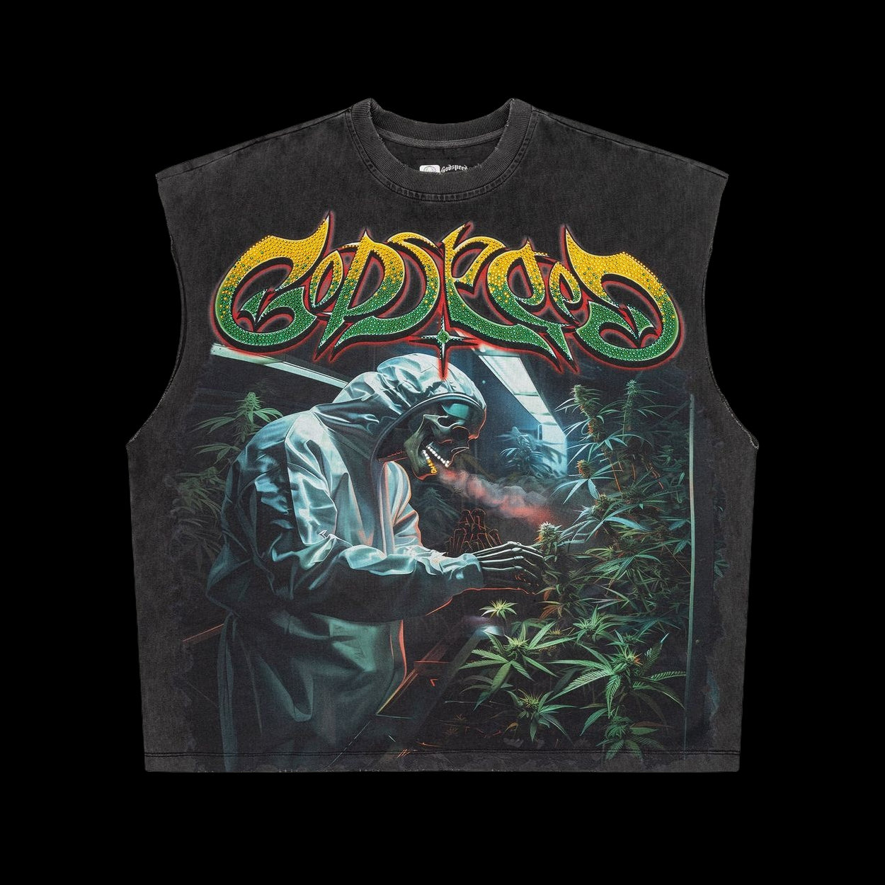 Godspeed 420 Indoor VVS Sleeveless Grey Wash