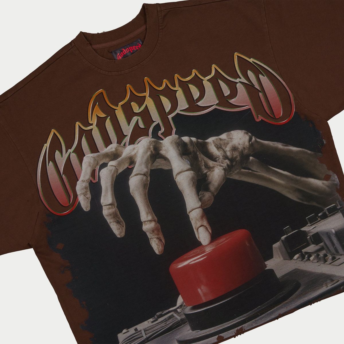 Godspeed Detonator Tee Mocha