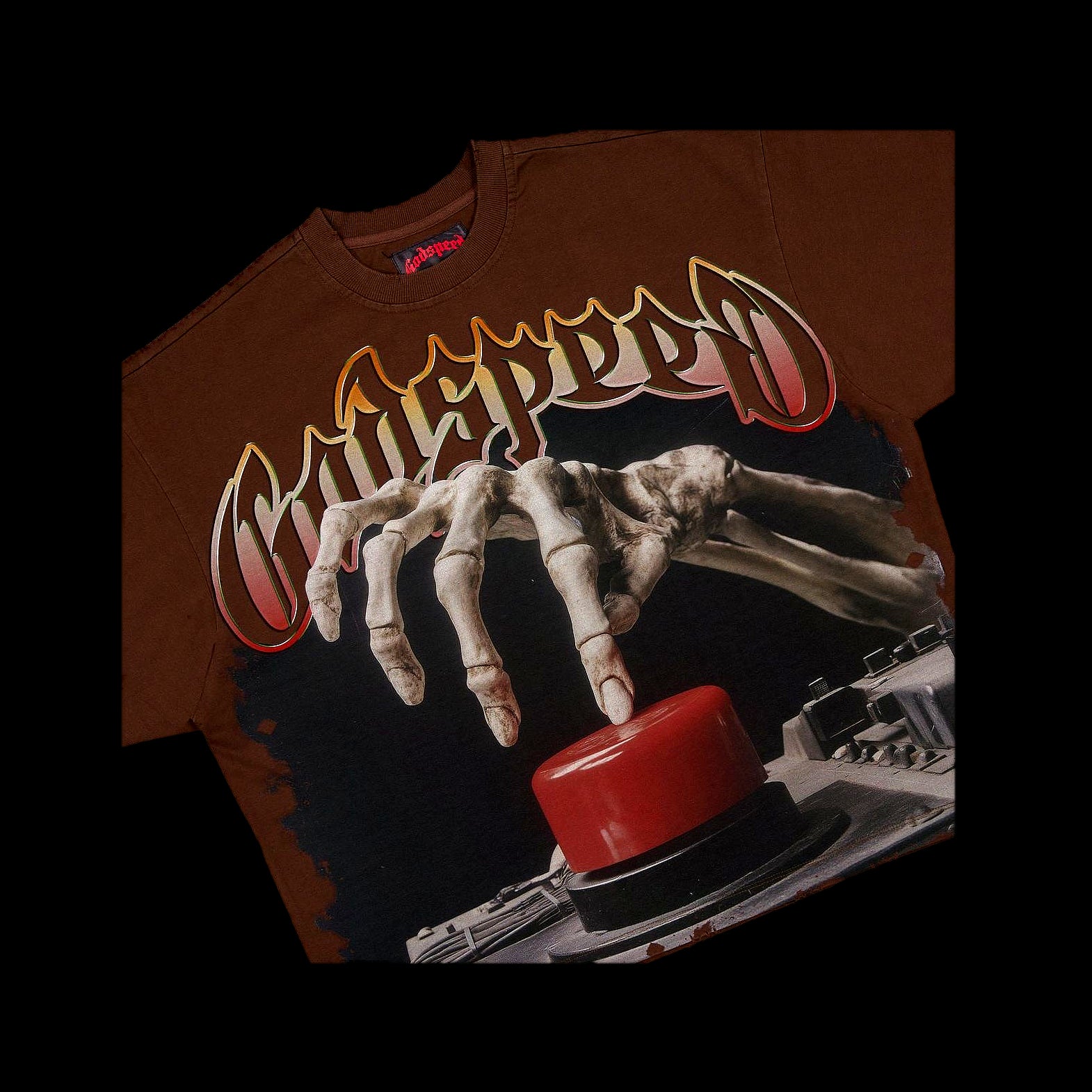 Godspeed Detonator Tee Mocha