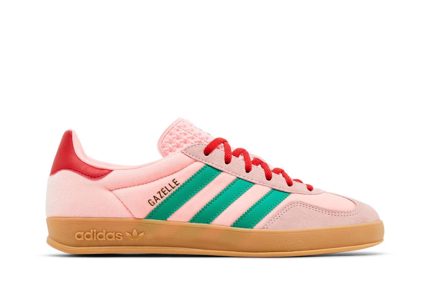 Wmns Gazelle Indoor 'Glow Pink Court Green'
