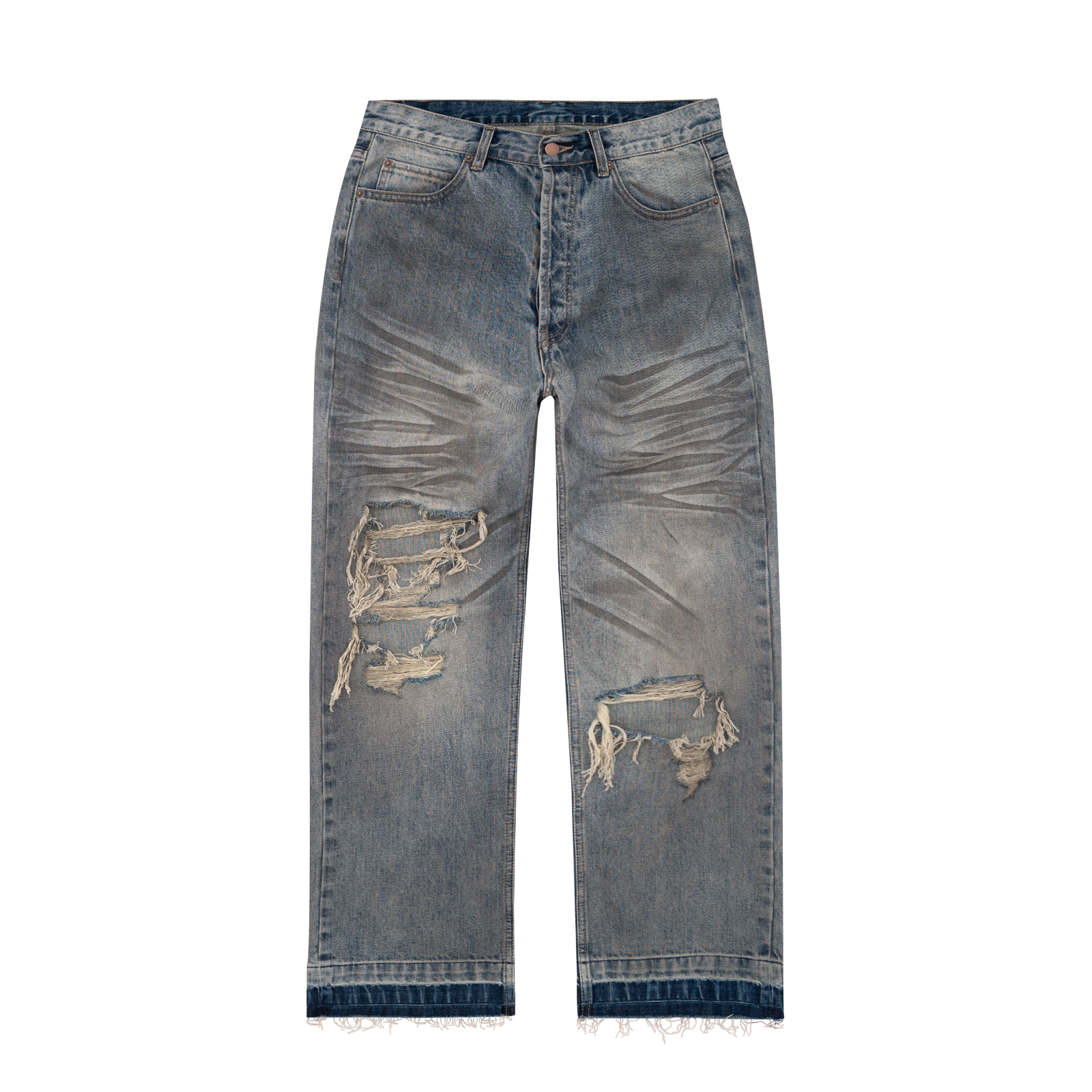 Bravest Studios Blue Dirty Jeans