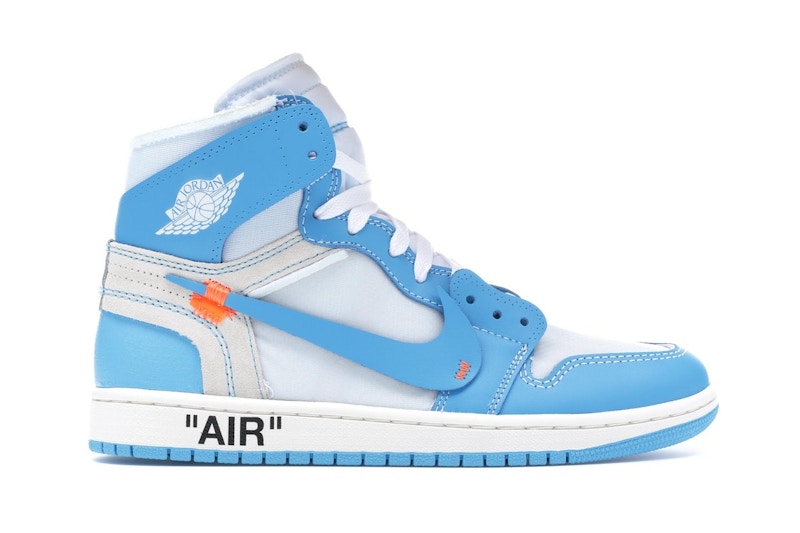 Jordan 1 Retro High Off-White University Blue - Image 1