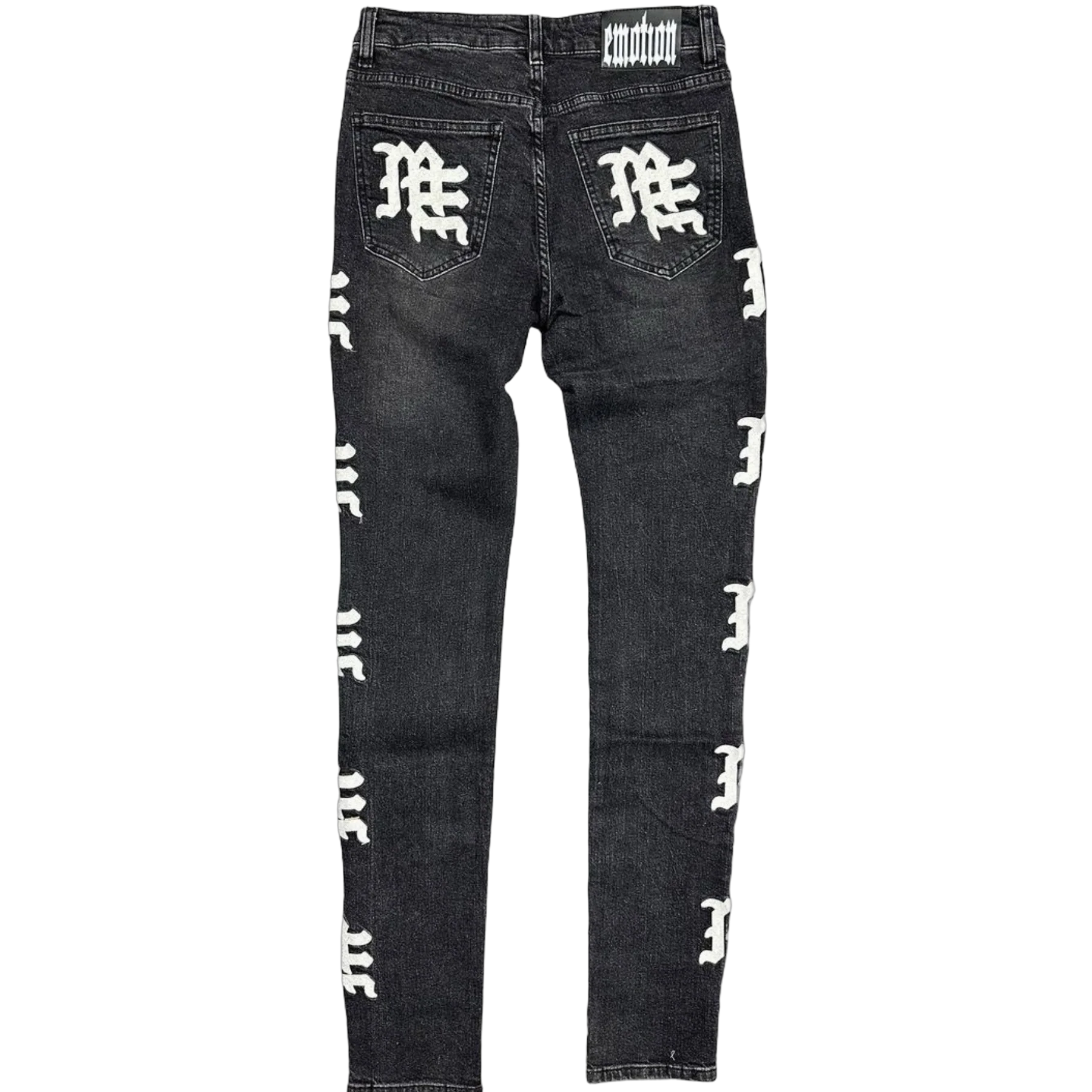 Mixed Emotions Monogram Denim Black Wash