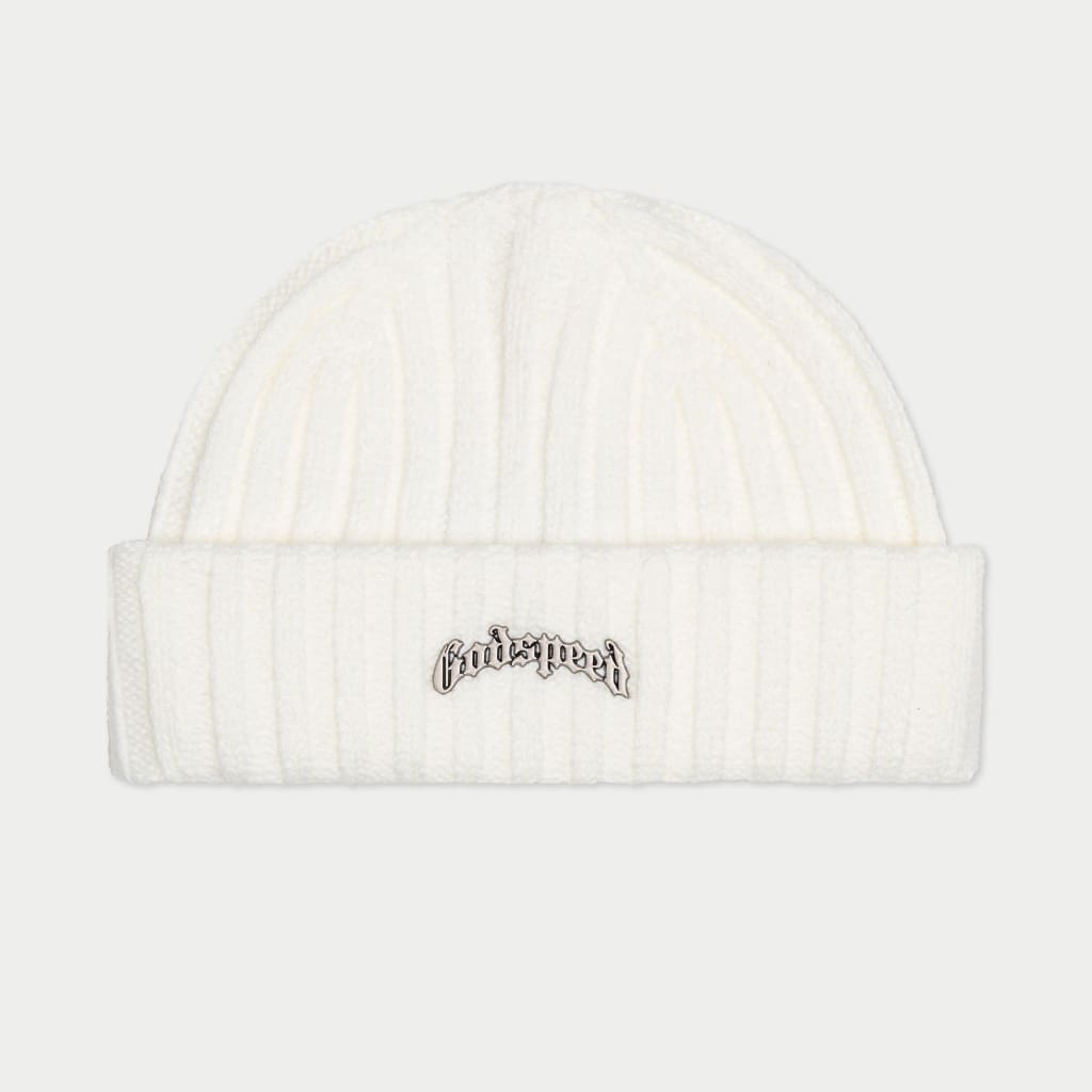 Godspeed OG Logo Emblem Beanie Aspen Snow