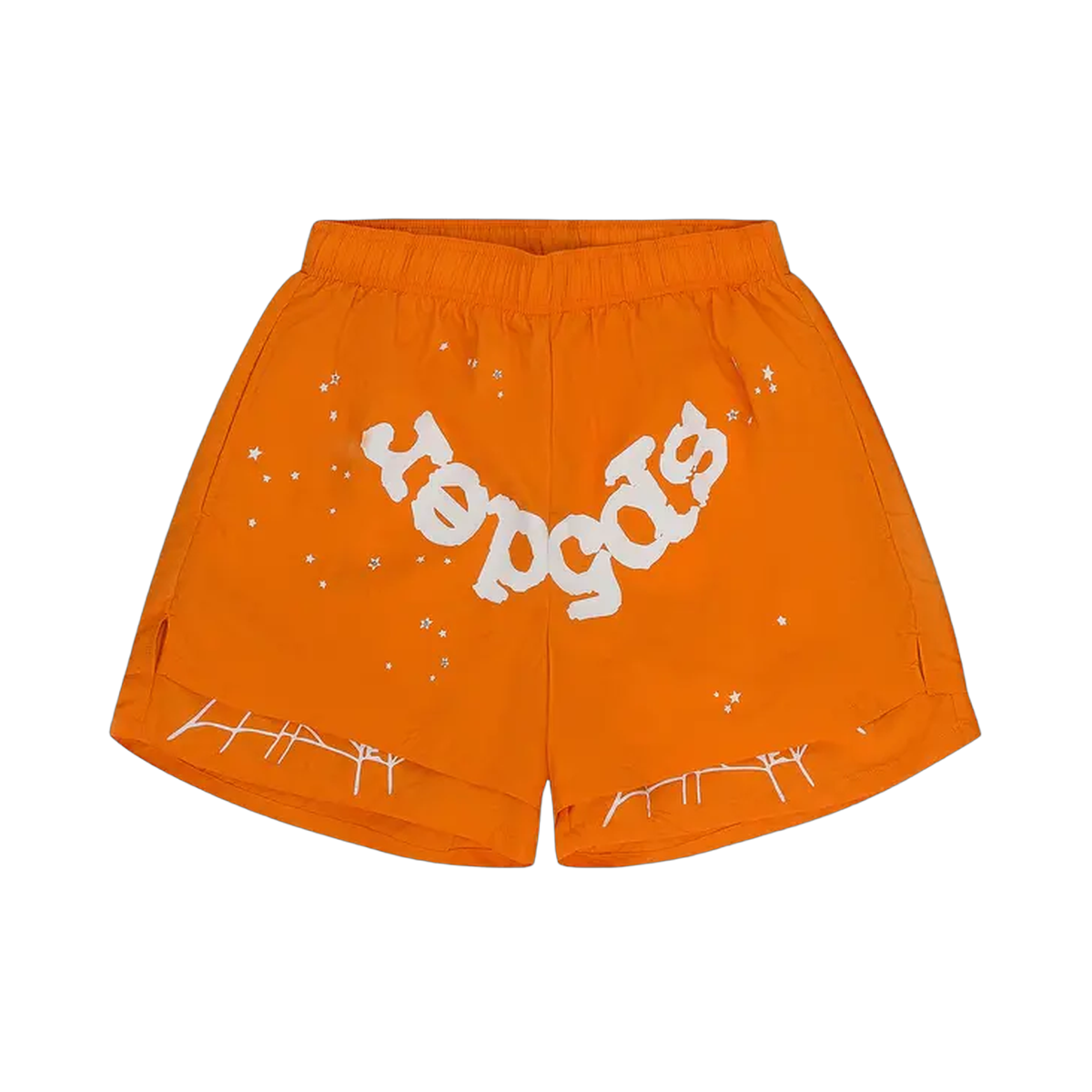 Sp5der OG Web Double Layer Short 'Orange'