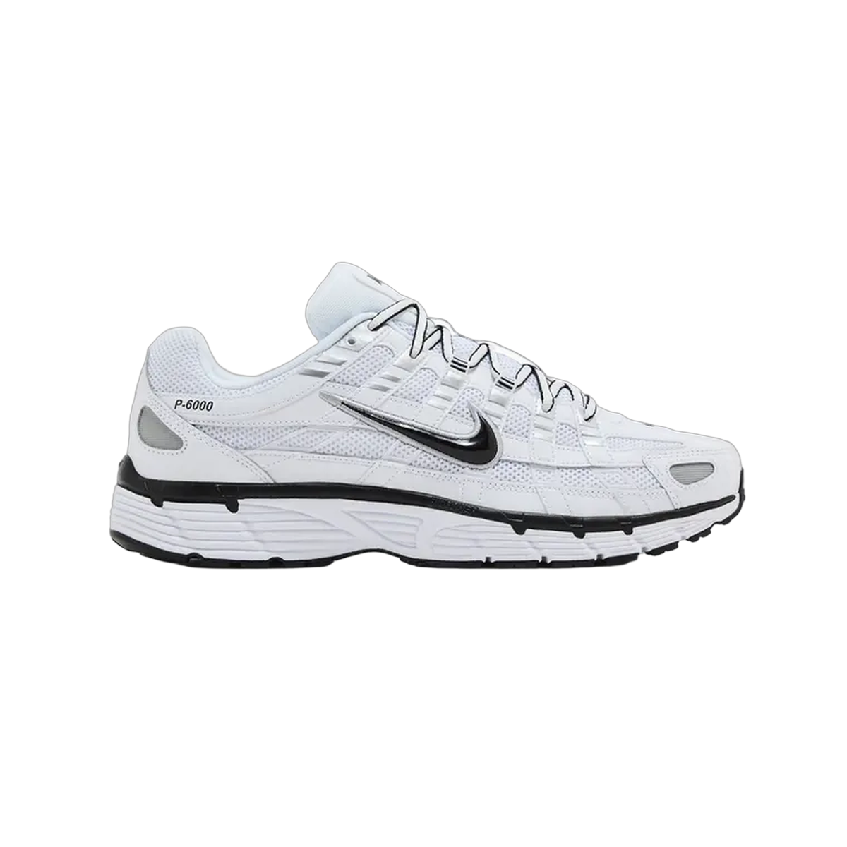 Nike P-6000 'White Metallic Silver Black'
