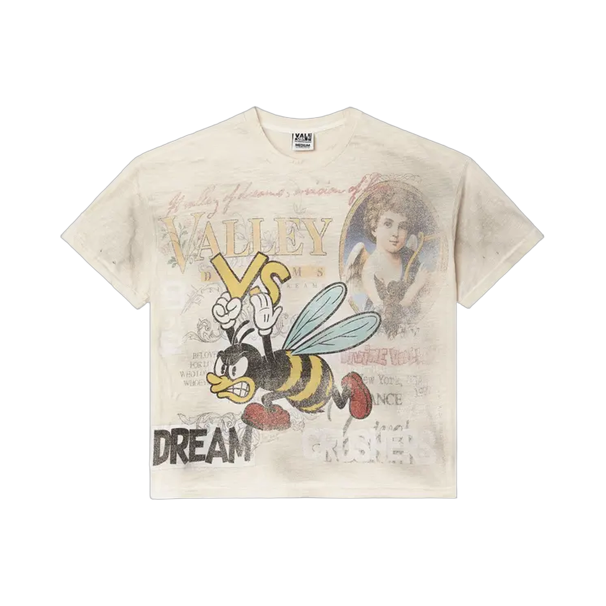 Vale Forever Mayhem Tee 'Cream'