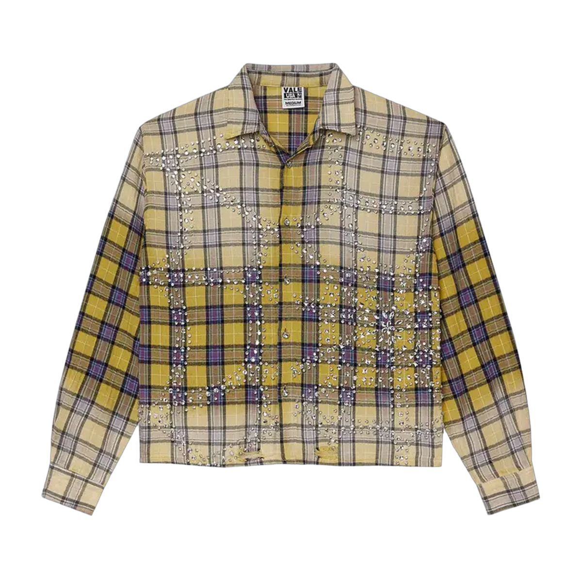 Vale Forever Lemonhead Flannel 'Yellow/Blue'