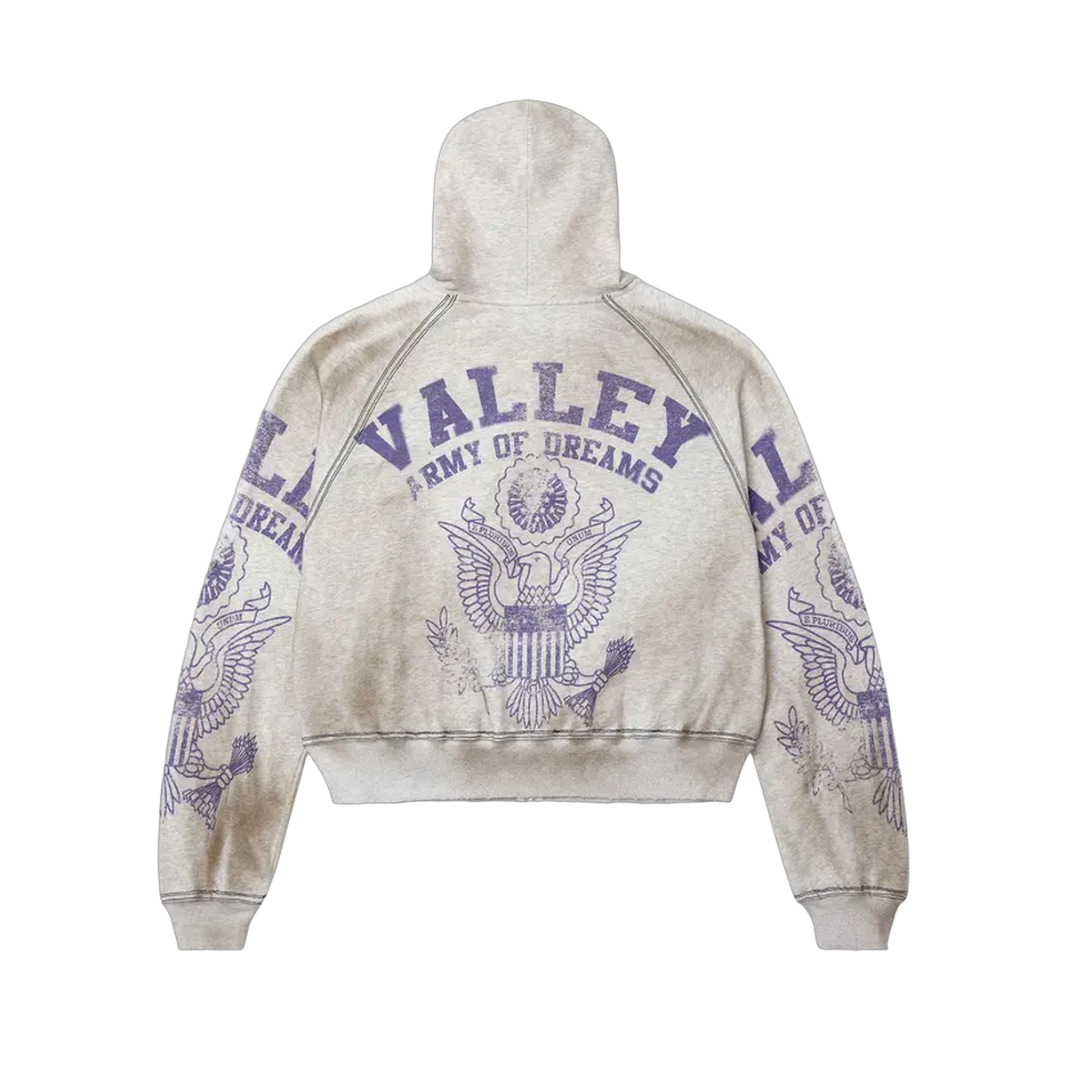 Vale Forever Army Zip Up 'Dirt/Grey'