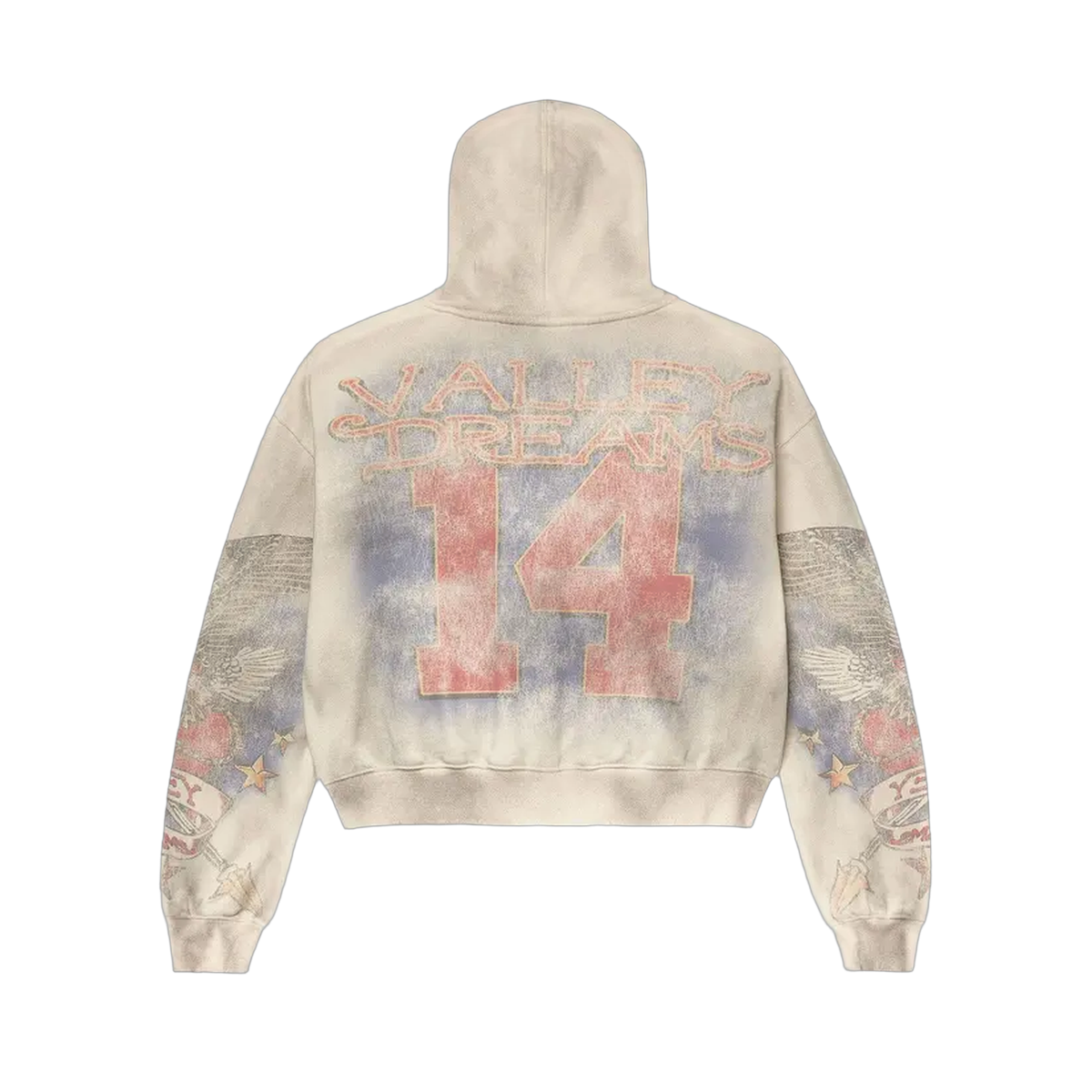 Vale Forever Nostalgia Zip Up 'Tattered/Cream'