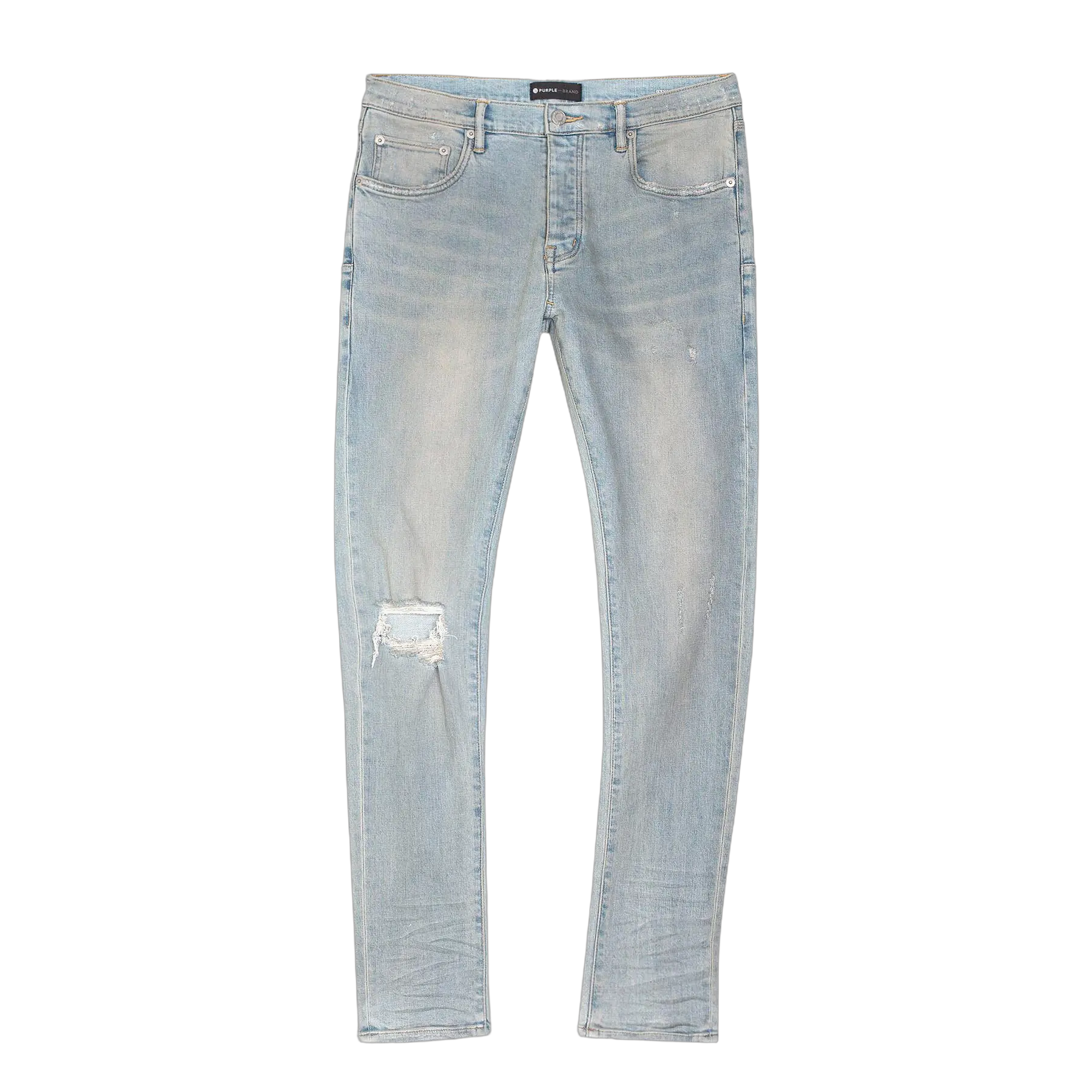 Purple Brand Low Rise Skinny Jean 'Light Dirty Wax'
