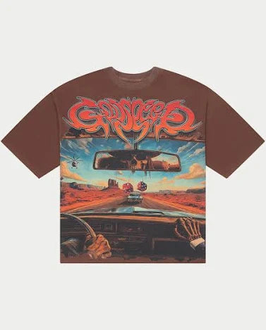 Godspeed On The Run Tee 'Brown'