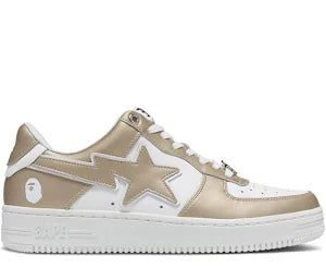 A Bathing Ape Bapesta Low Gold
