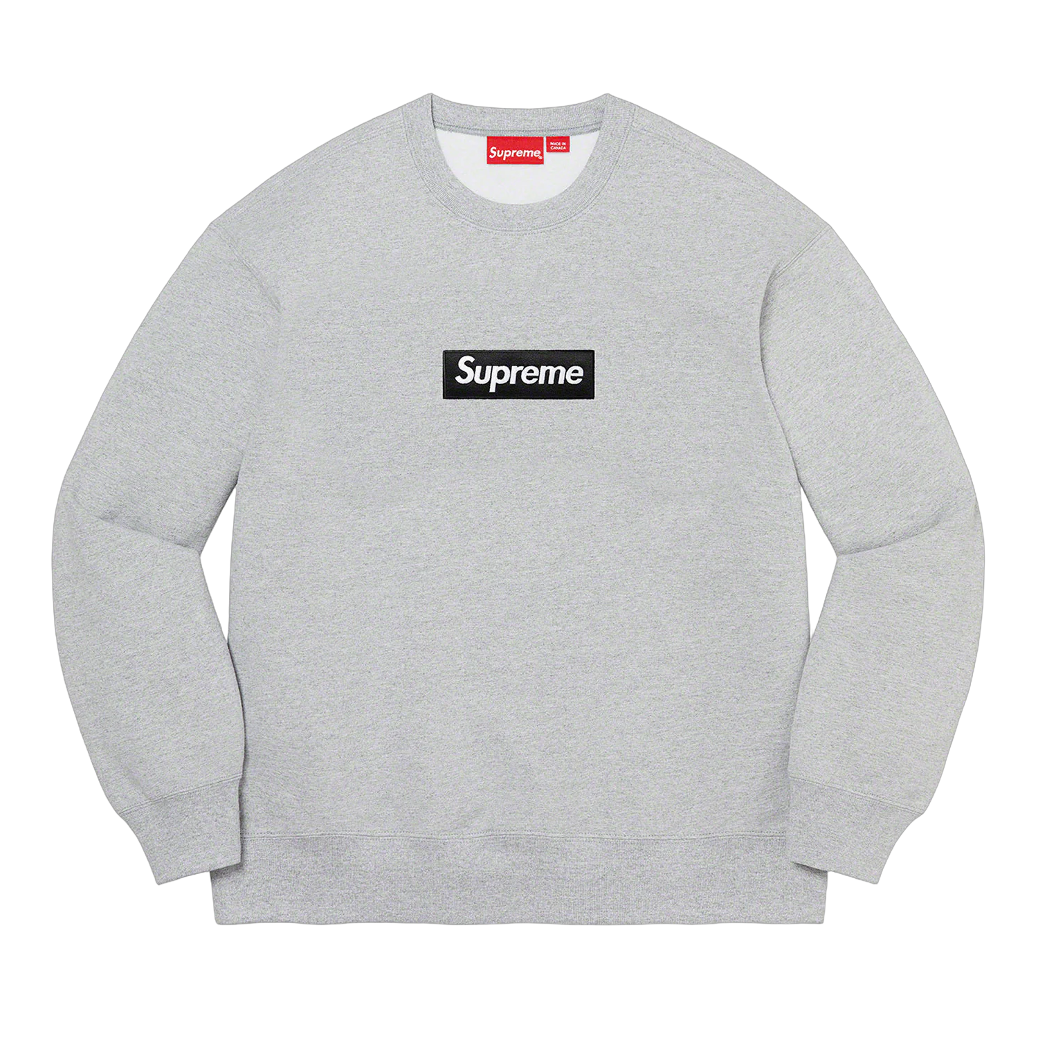 Supreme Box Logo Crewneck 'Heather Grey'