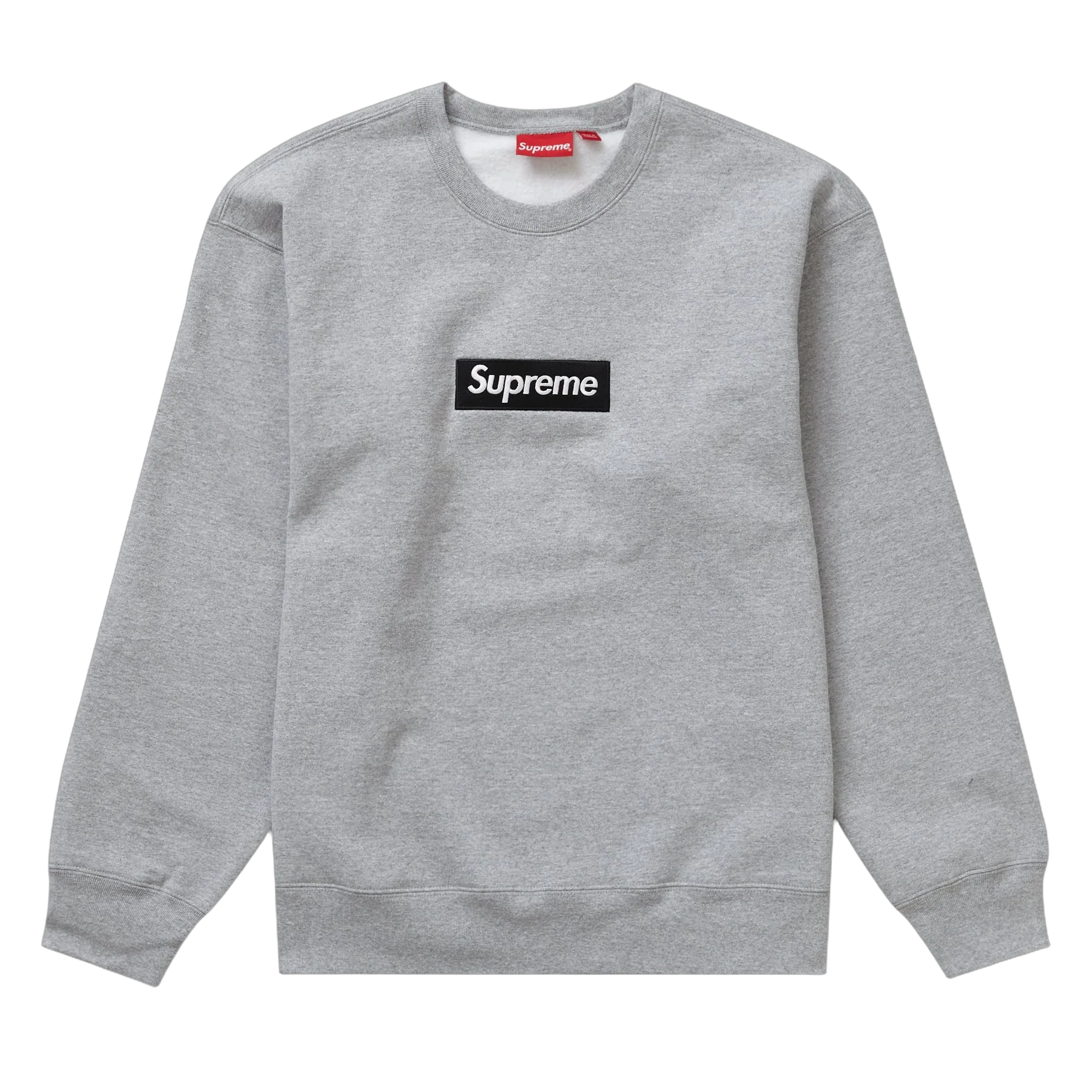 Supreme Box Logo Crewneck 'Heather Grey'