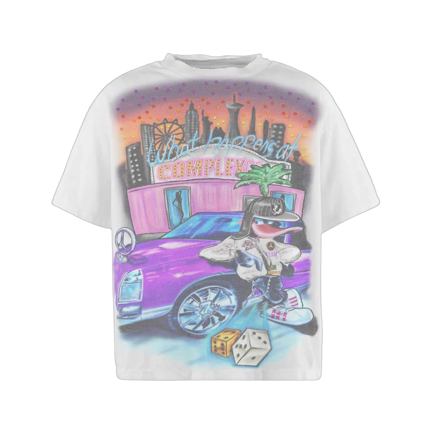 TRIPLE SEVENS COMPLEX TEE WHITE