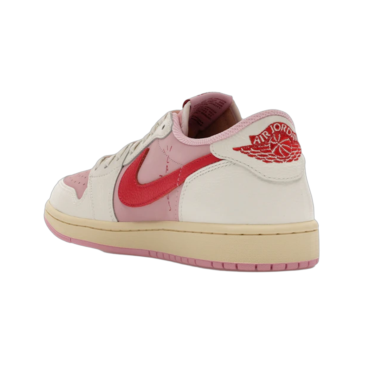 Travis Scott x Air Jordan 1 Retro Low OG SP 'Sail Tropical Pink'