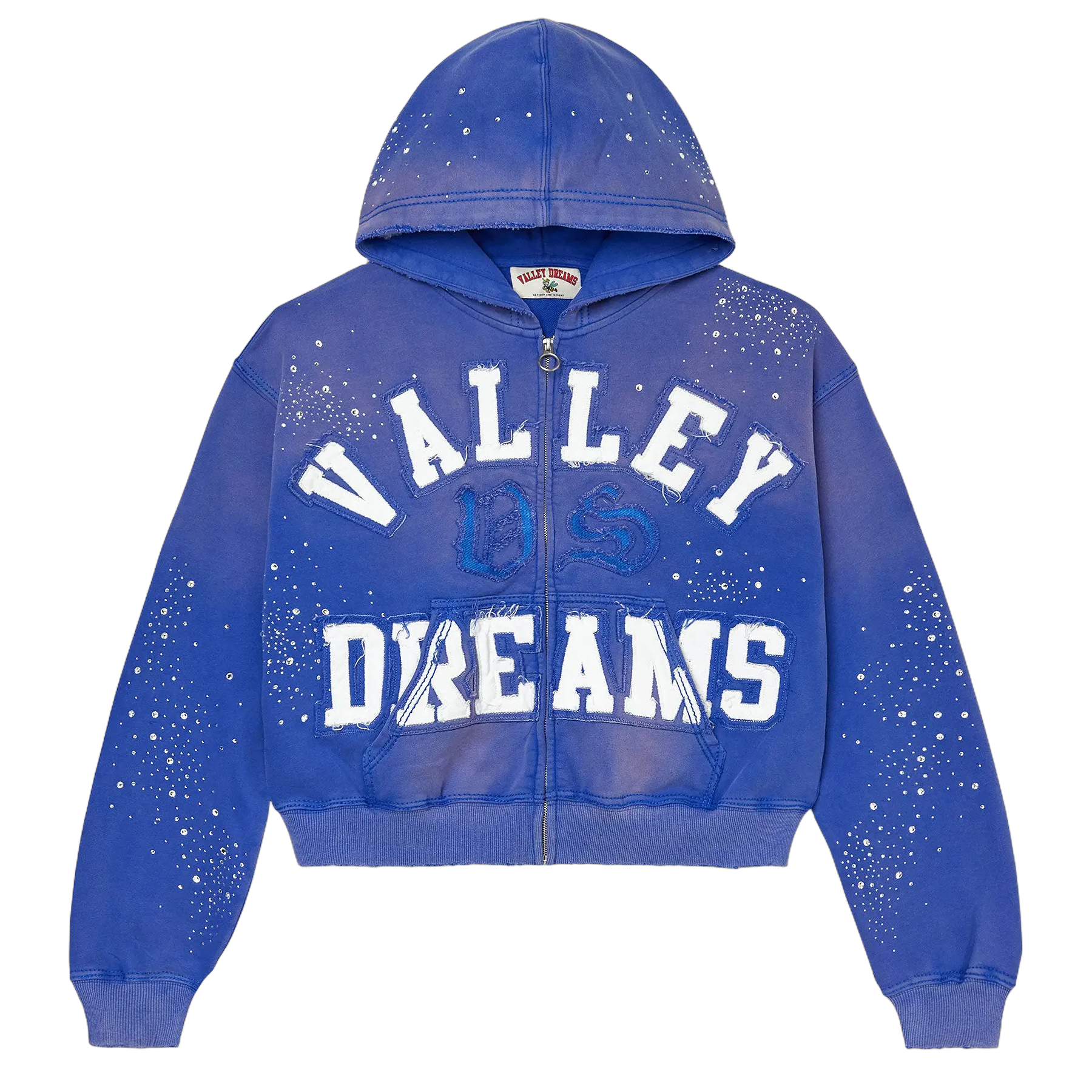 Vale Forever Classico Zip Up Hoodie 'Sapphire'