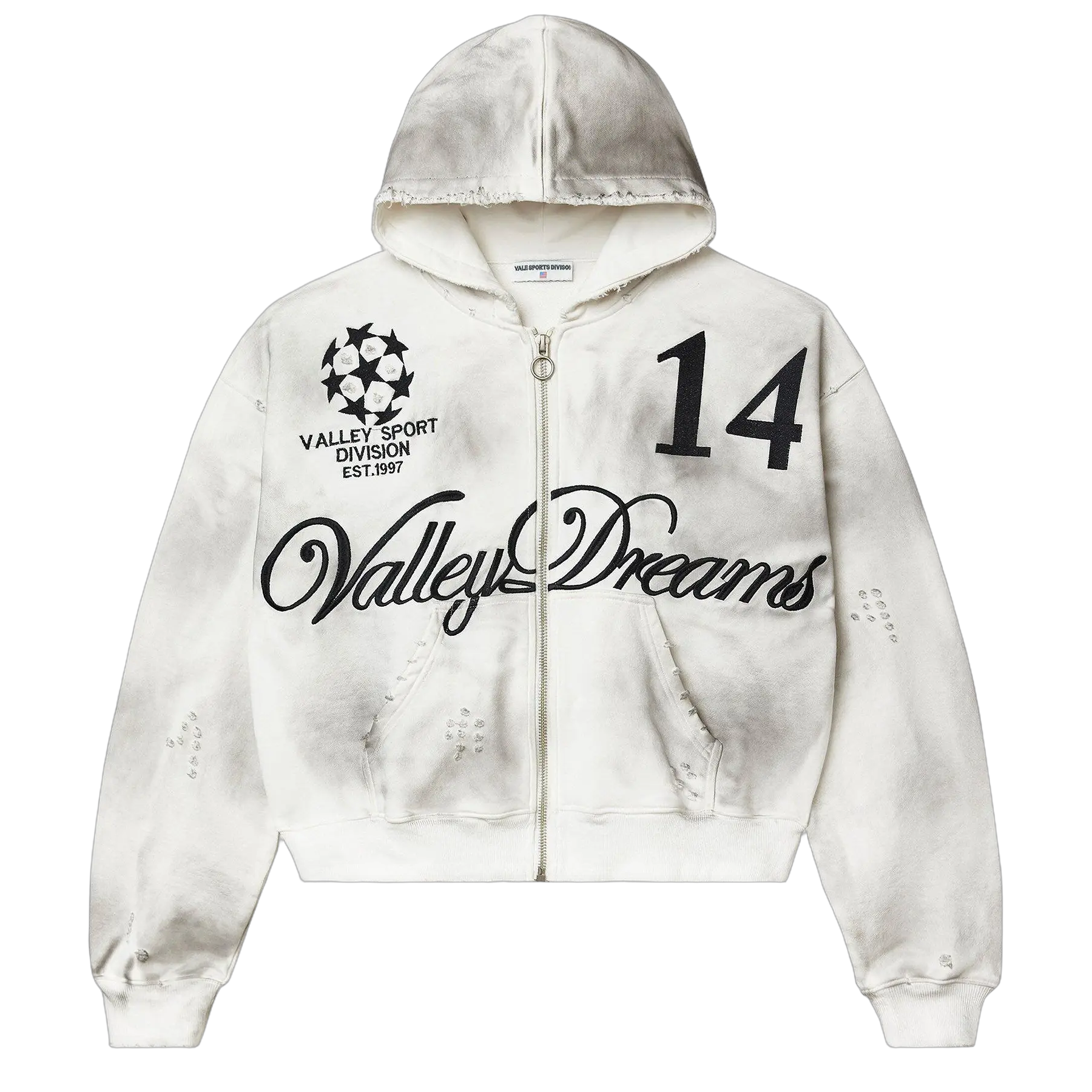 Vale Forever Oreo 14 Zip Up Hoodie 'Dest/Smoke'