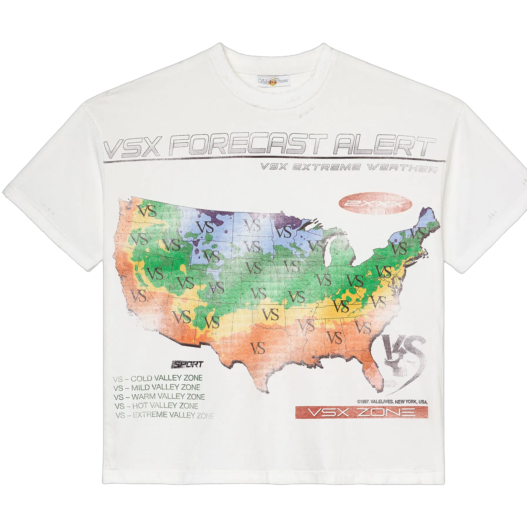 Vale Forever Weatherman Tee 'White'